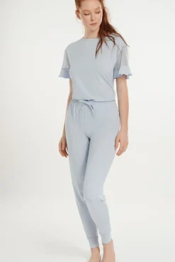 Lisca Pyjama mit kurzen Ärmeln »Smooth«|Damen Pyjamas