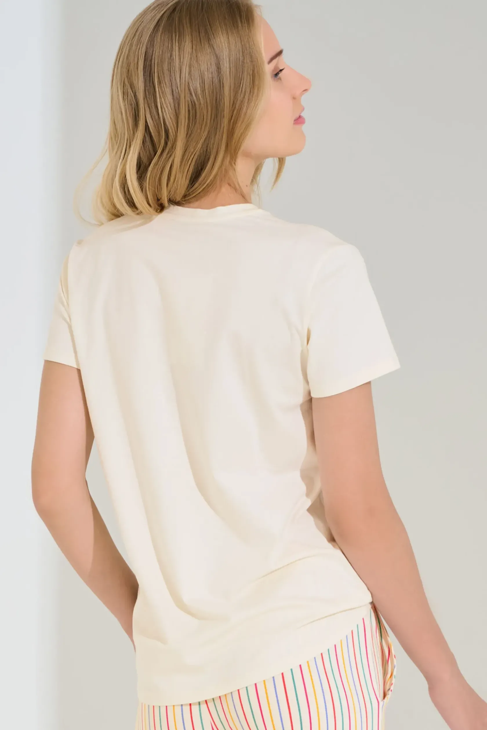 Lisca Pyjama mit Schlafshirt und Hose »Summer«|Damen Pyjamas