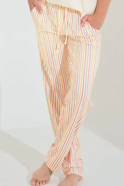 Lisca Pyjama mit Schlafshirt und Hose »Summer«|Damen Pyjamas