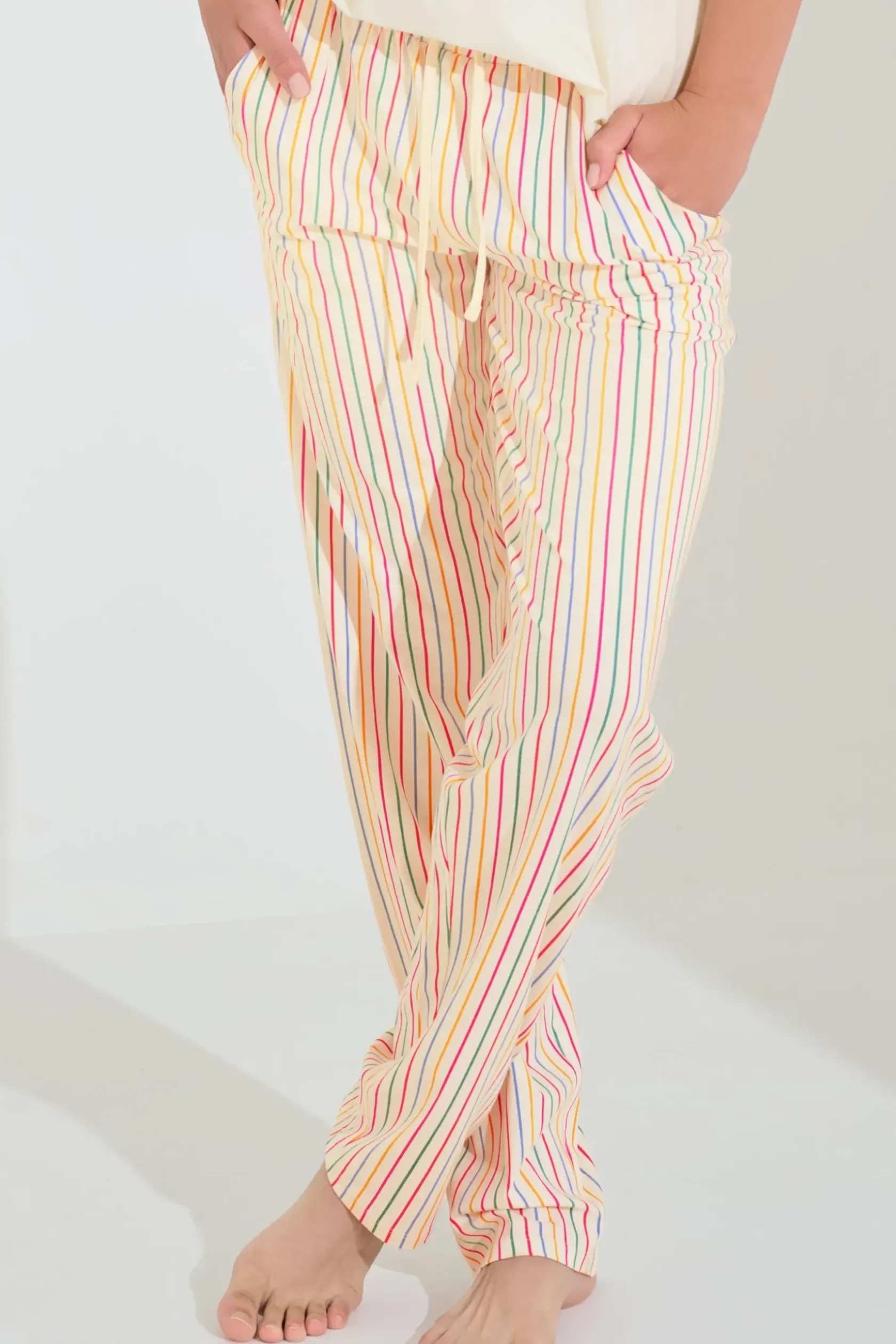 Lisca Pyjama mit Schlafshirt und Hose »Summer«|Damen Pyjamas