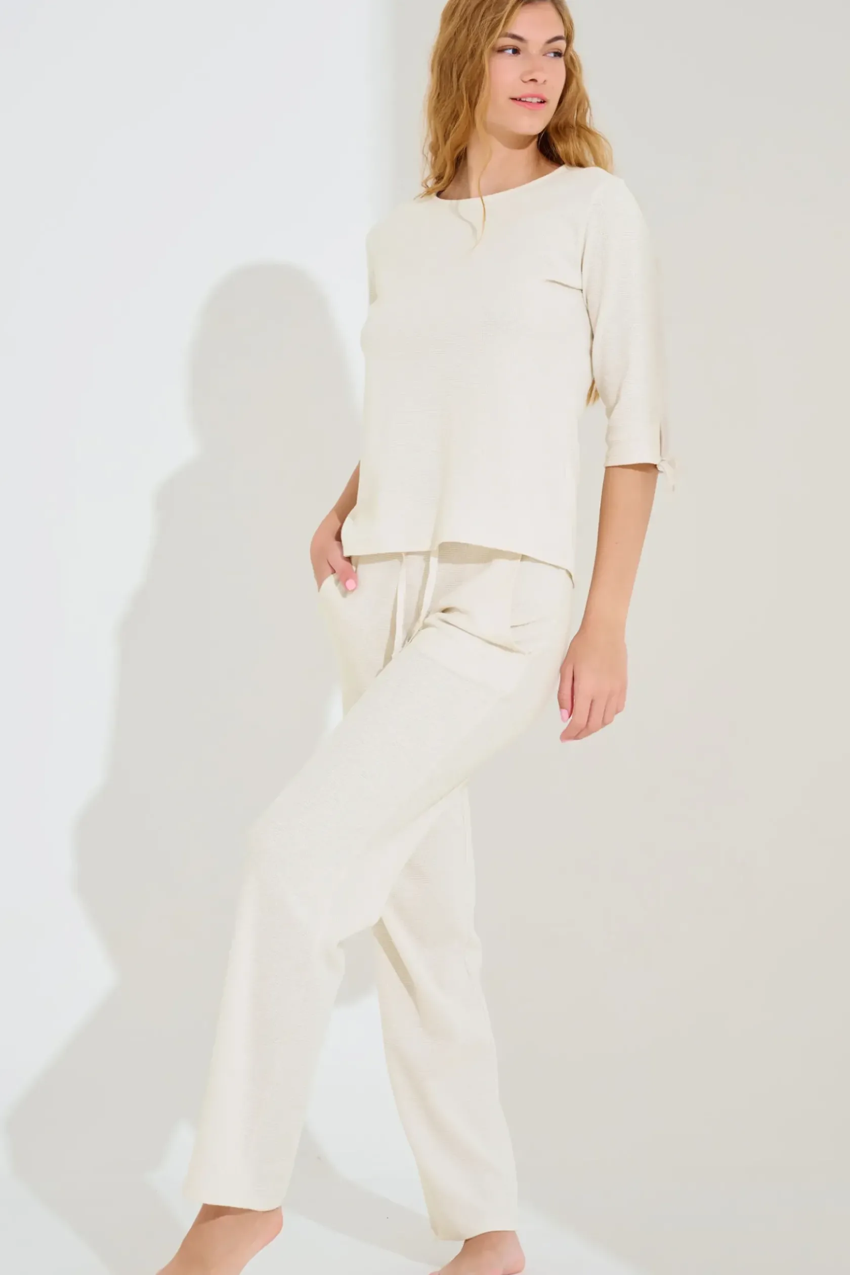 Lisca Pyjama mit Schlafshirt und Hose »Freely« - Homewear|Damen Pyjamas