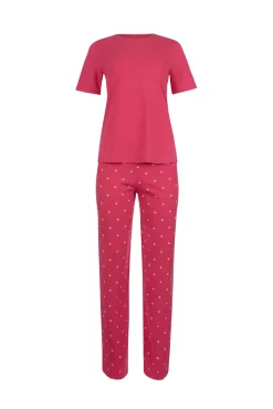 Lisca Pyjama mit Schlafshirt und Hose »True Love«|Damen Pyjamas