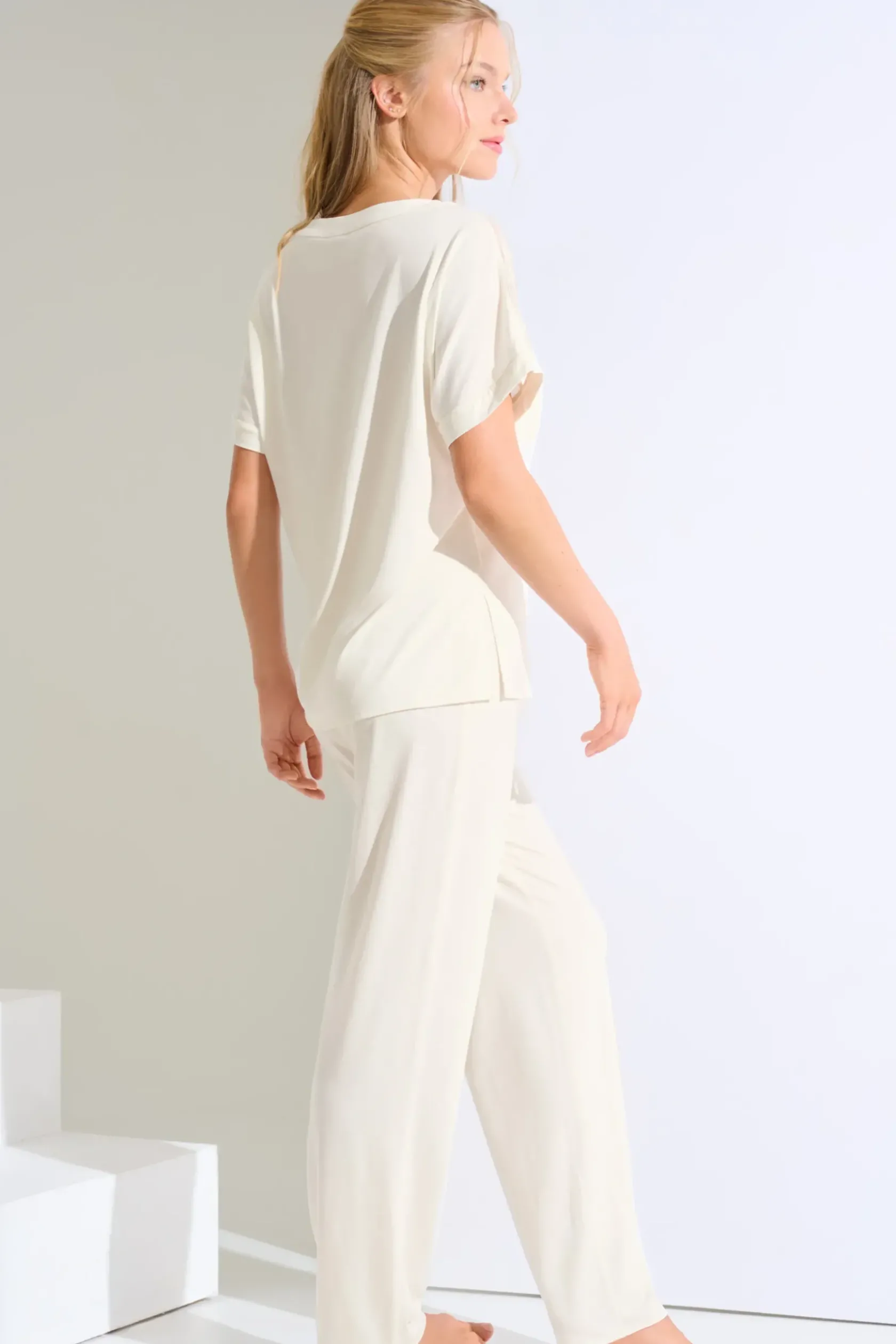 Lisca Pyjama mit Schlafshirt und Hose »Eminence«|Damen Pyjamas