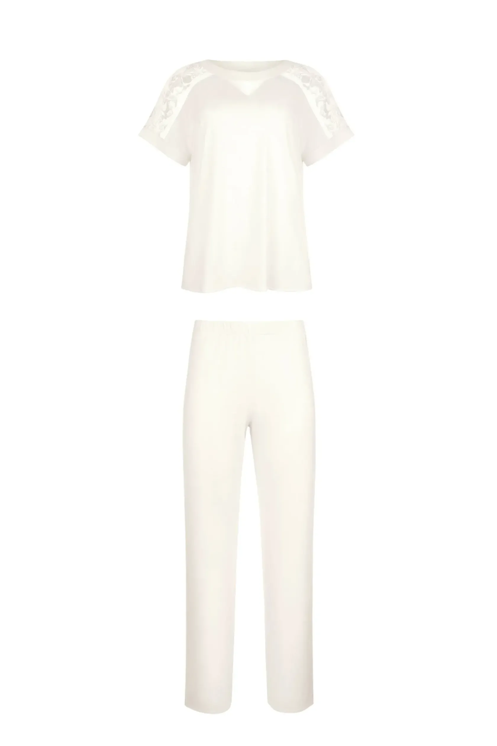 Lisca Pyjama mit Schlafshirt und Hose »Eminence«|Damen Pyjamas