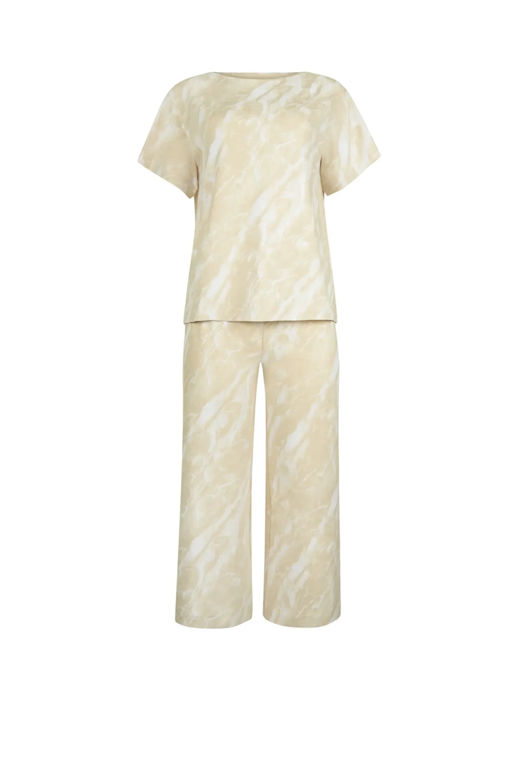 Lisca Pyjama mit Schlafshirt und Hose »Naomi«|Damen Pyjamas