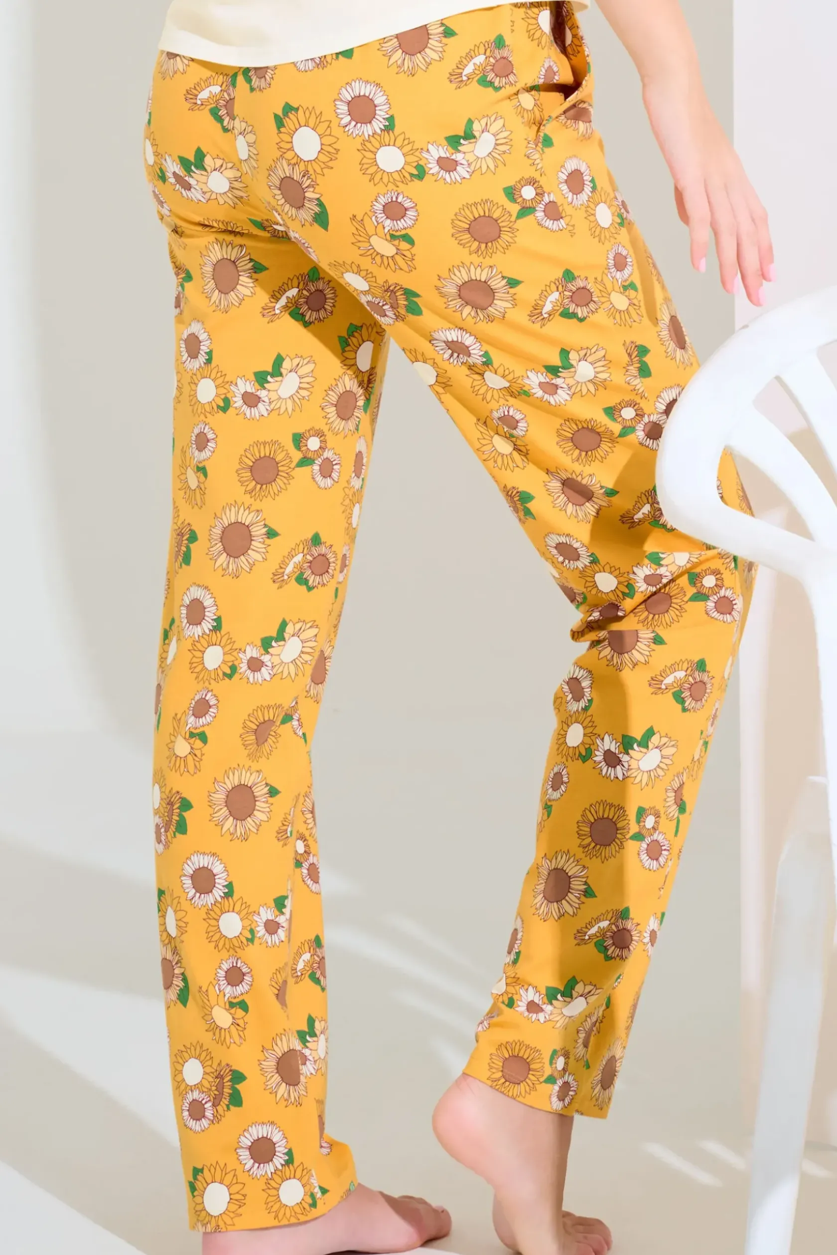 Lisca Pyjama mit Schlafshirt und Hose »Summer«|Damen Pyjamas