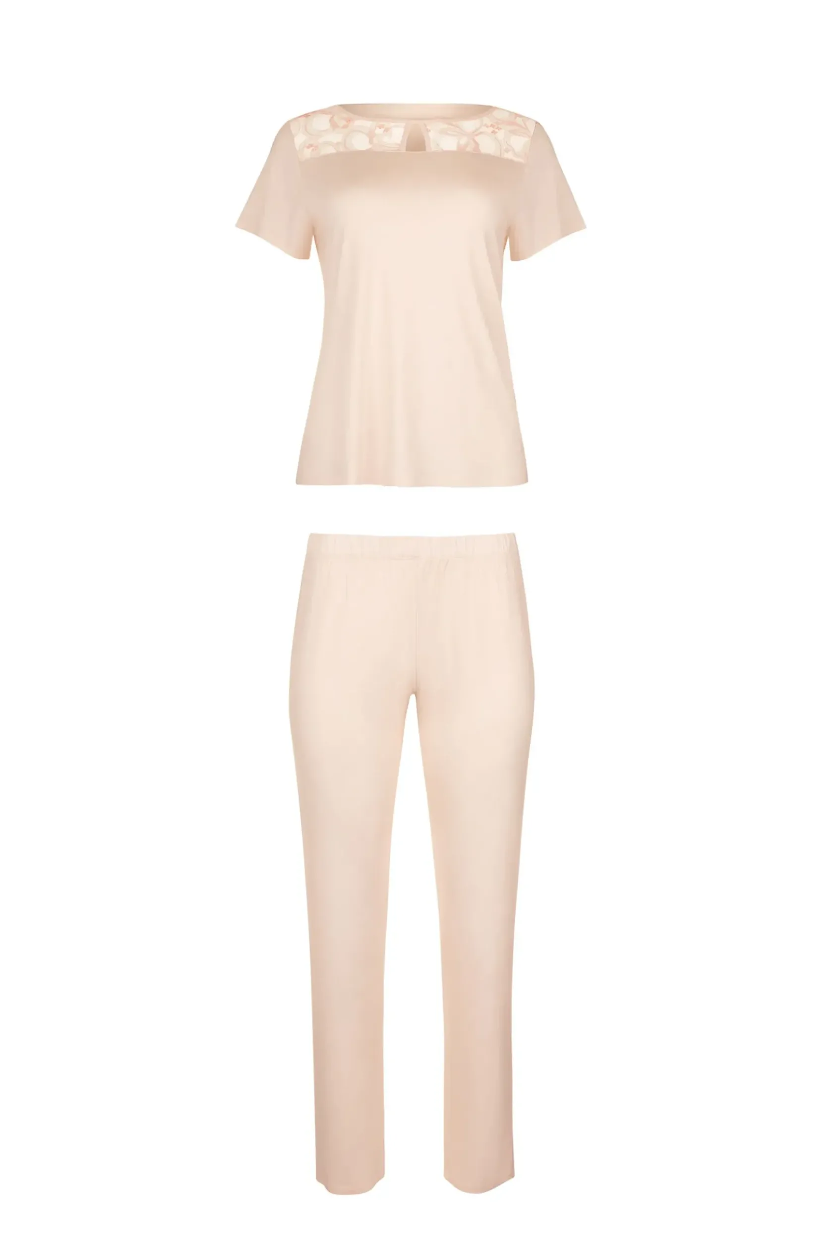 Lisca Pyjama mit Schlafshirt und Hose »Patricia«|Damen Pyjamas