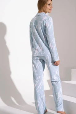 Lisca Pyjama mit Schlafshirt und Hose »Naomi«|Damen Pyjamas