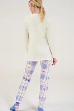 Lisca Pyjama mit Schlafshirt und Leggings »Holiday«|Damen Pyjamas