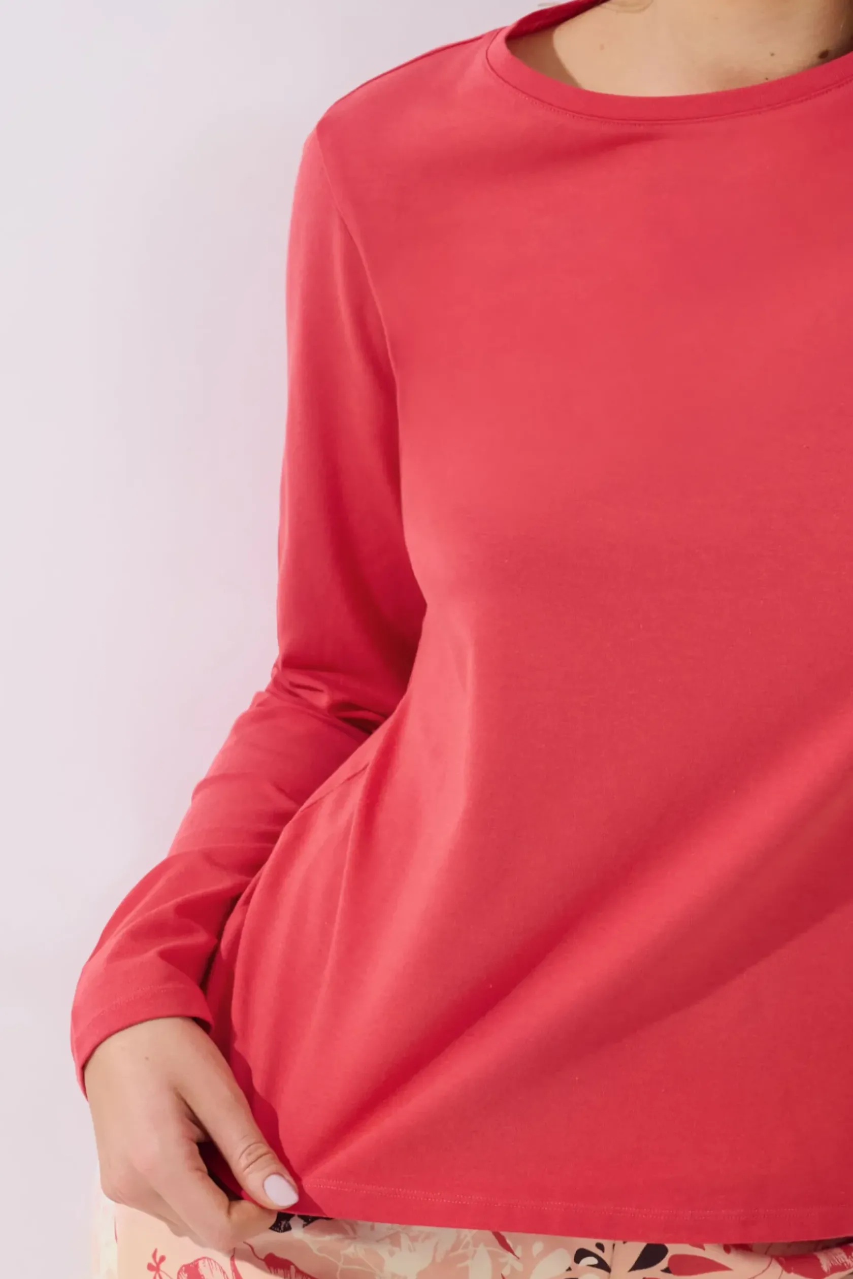 Lisca Pyjama mit Schlafshirt und Hose »Ocean«|Damen Pyjamas