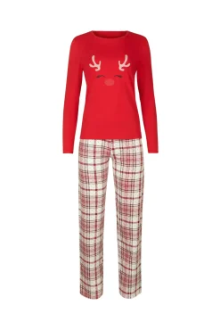 Lisca Pyjama mit Schlafshirt und Hose »Holiday«|Damen Pyjamas