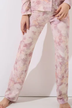 Lisca Pyjama mit Schlafshirt und Hose »Olena«|Damen Pyjamas
