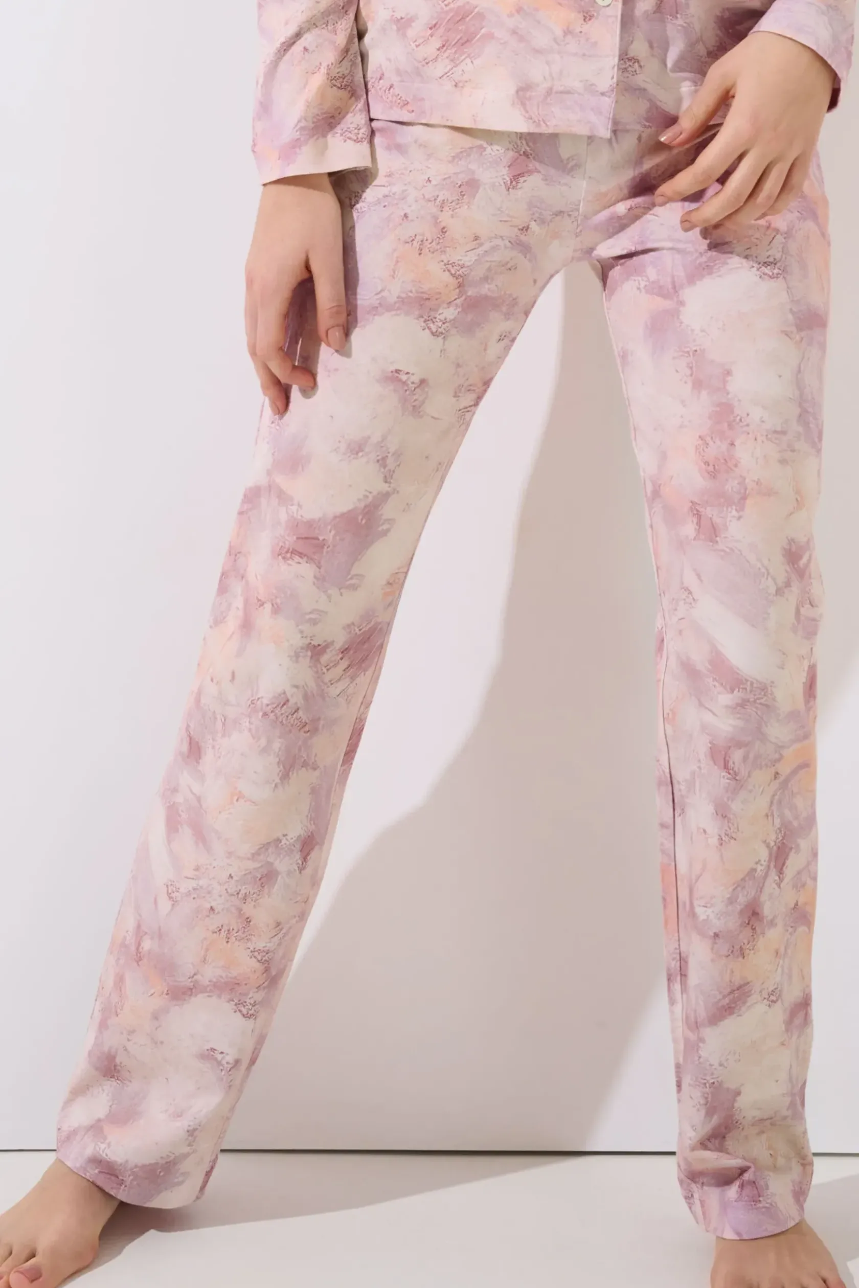 Lisca Pyjama mit Schlafshirt und Hose »Olena«|Damen Pyjamas