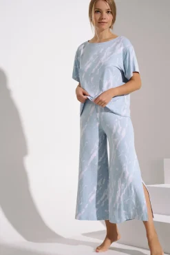 Lisca Pyjama mit Schlafshirt und Hose »Naomi«|Damen Pyjamas