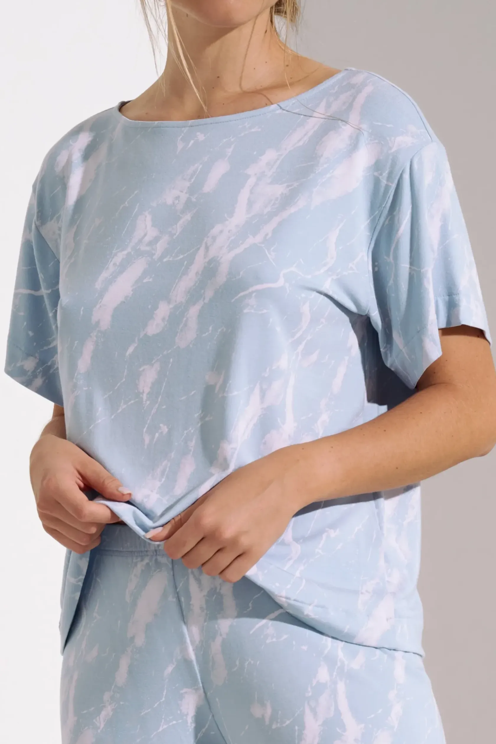 Lisca Pyjama mit Schlafshirt und Hose »Naomi«|Damen Pyjamas