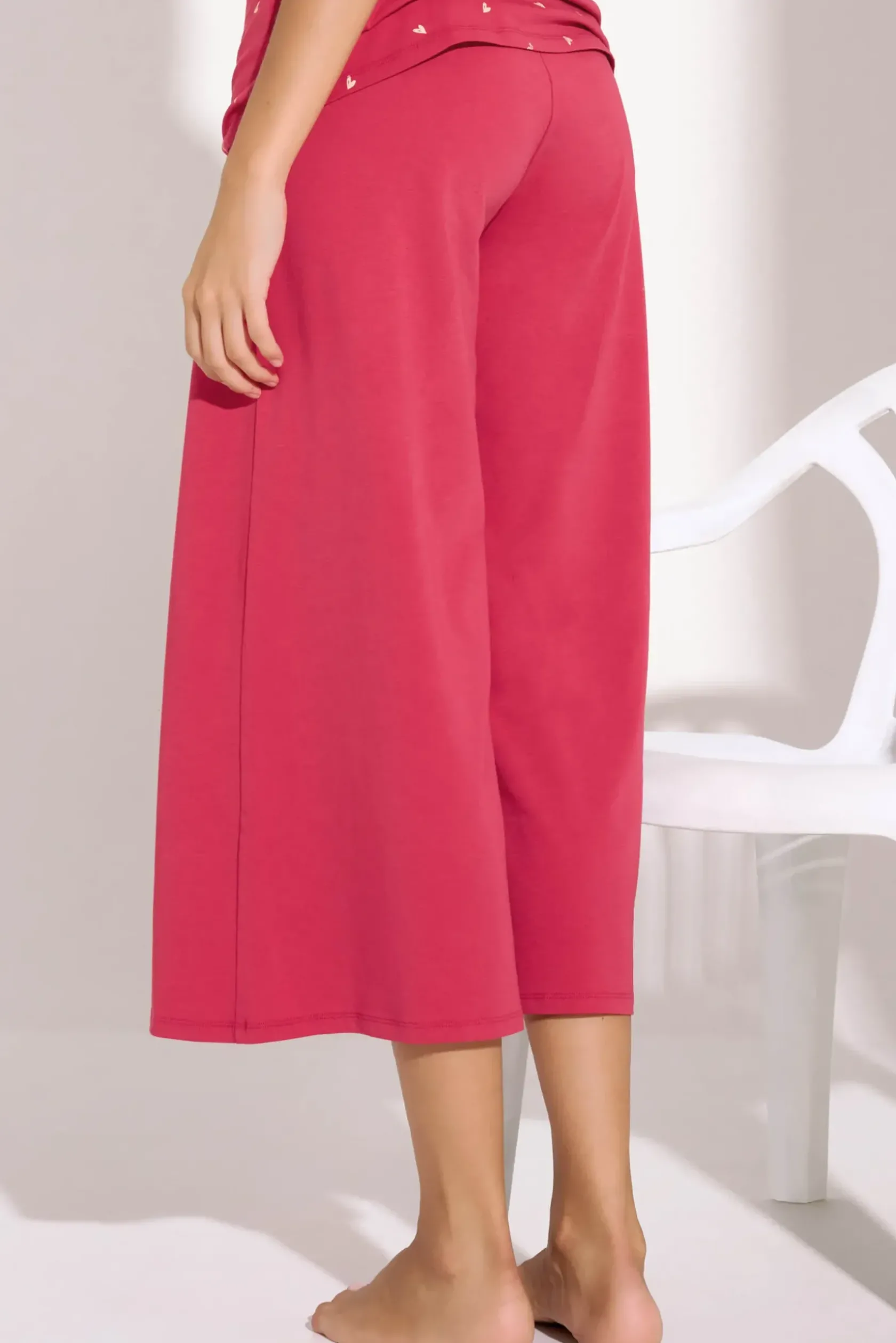 Lisca Pyjama mit Schlafshirt und Hose »True Love«|Damen Pyjamas