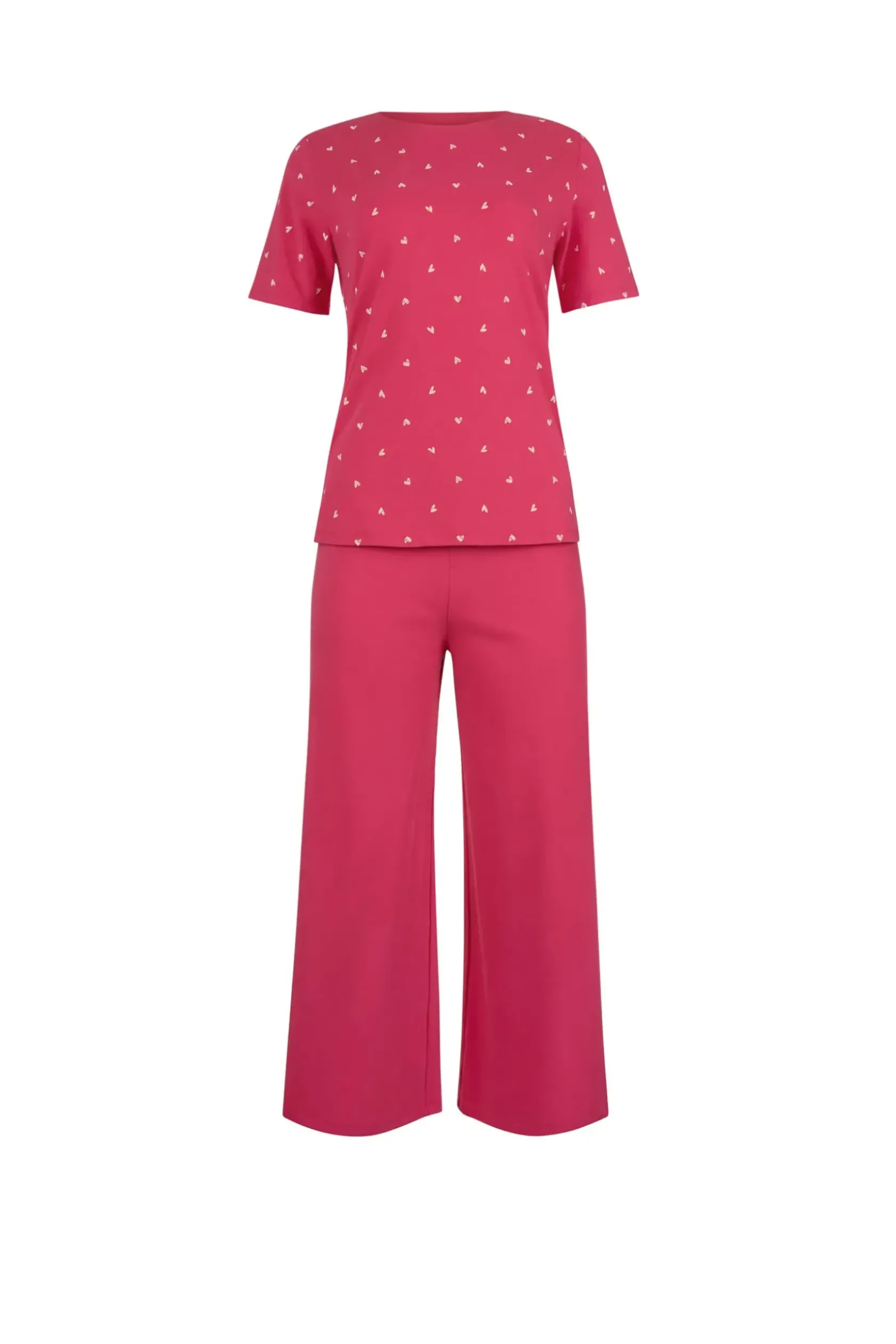 Lisca Pyjama mit Schlafshirt und Hose »True Love«|Damen Pyjamas