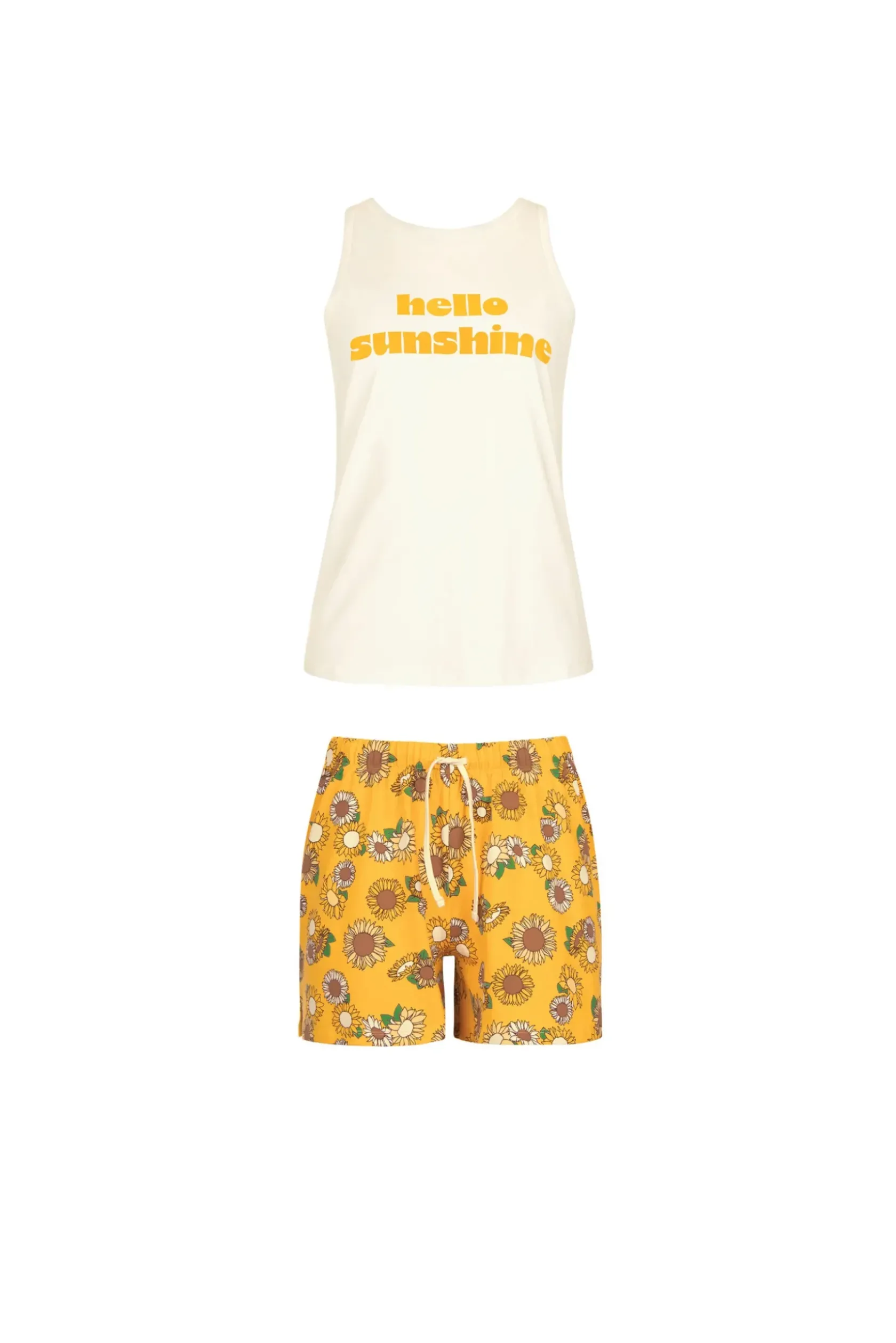 Lisca Pyjama mit Shorts »Summer«|Damen Pyjamas